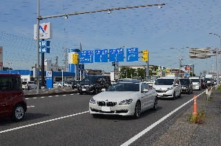 岐大バイパス茜部中島交差点付近 岐大バイパス茜部中島交差点付近