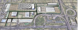 可児御嵩IC工業団地の完成イメージ 可児御嵩IC工業団地の完成イメージ