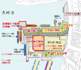 元船地区施設配置計 元船地区施設配置計