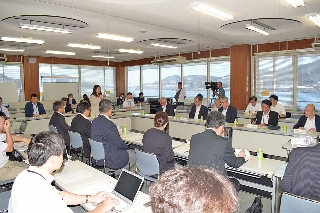 構想検討会議の様子 構想検討会議の様子