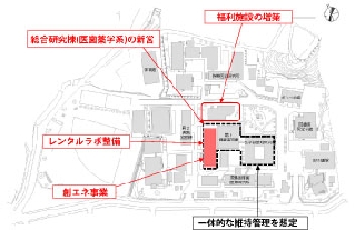 坂本キャンパスの位置図 坂本キャンパスの位置図