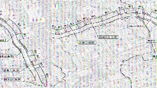 都市計画対象道路事業実施区域(道路構造区分図) 都市計画対象道路事業実施区域(道路構造区分図)
