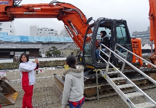 建機の試乗 建機の試乗