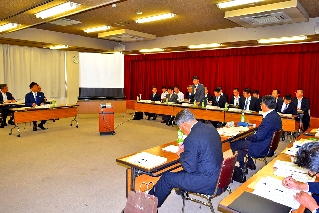 城原川ダム事業検討の場の様子 城原川ダム事業検討の場の様子