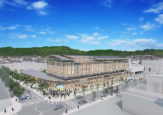 各務原新庁舎 イメージスケッチ 各務原新庁舎 イメージスケッチ