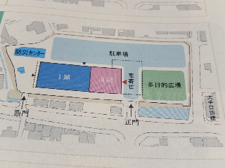 新庁舎の配置イメージ 新庁舎の配置イメージ