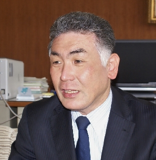 古川土木・小野弘康所長 古川土木・小野弘康所長