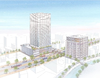 新大工町地区街再開発事業_イメージパース 新大工町地区街再開発事業_イメージパース