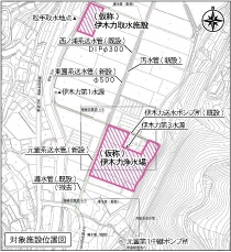 対象施設位置図 対象施設位置図
