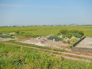 道路の築造予定地(山下川付近) 道路の築造予定地(山下川付近)