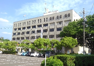 現在の多治見市本庁舎 現在の多治見市本庁舎