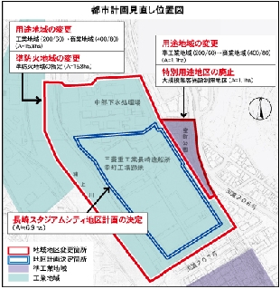 都市計画見直し位置図 都市計画見直し位置図
